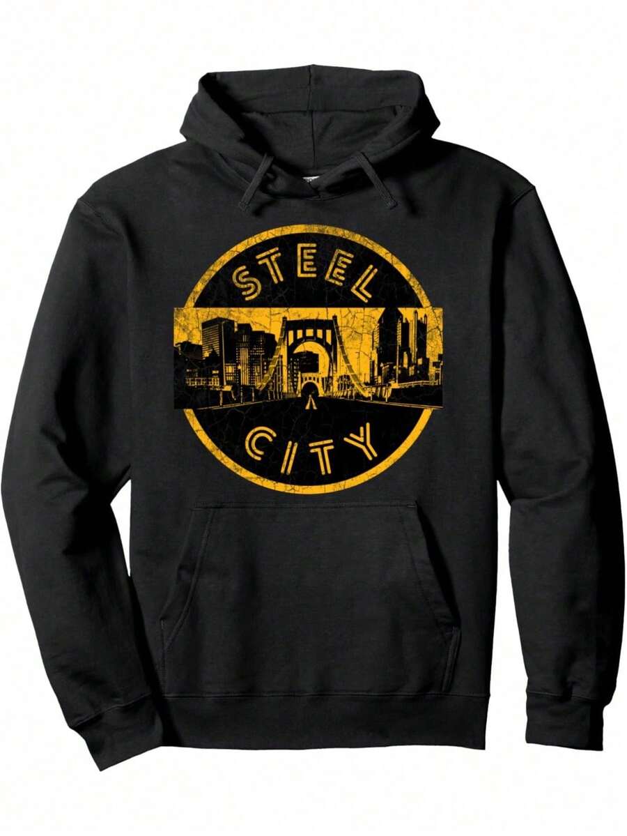 Men Hoodies - Black - View 1