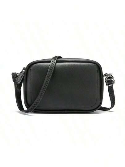 1 Stück Damen Lässig Minimalist vielseitig Pendler einfarbige große Kapazität verstellbarer Riemen Umhängetasche