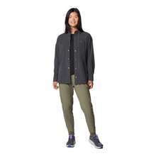 Columbia Blue Point Creek Corduroy Shirt Jacket - Women's |  | Women Sports Bras - 鯊魚 - 查看 2