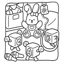 1pc (21cm*21cm) Adult Coloring Book, Thick Non-Transparent Paper, Clear Lines, Easy To Color, Suitable For Girlfriend Gatherings, Featuring Adorable Self-Care Scenes, Imaginative Stationery, And Cozy Indoor Moments, Allowing You To Enjoy A Relaxing Creative Escape. Coloring Book DIY To Cultivate Thinking Skills, Applicable For Stationery, School Supplies, Ideal Gift For Girls, Valentine's Day, New Year