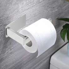 1 pieza Estante de almacenamiento de pañuelos de acero inoxidable, soporte minimalista y sencillo para papel higiénico para decoración del hogar y el baño, decoración de otoño