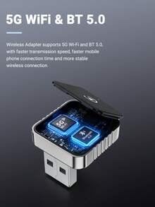 XUDA Brand New Mini CarPlay AI Box, Wireless CarPlay And Android 2-In-1 Car Audio, Supports Wired And Wireless Connection, Equipped With 2.4-5.0GHz WiFi 5, Stylish And Portable. Suitable For 99% Of Car Models With Wired CarPlay And Android Functions On The Market.