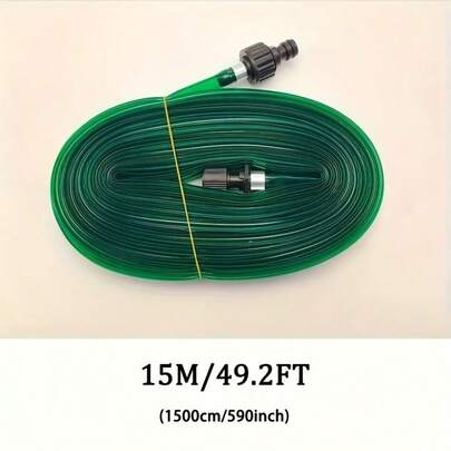 [Water-Saving Soaking Hose] 70% Water-Saving Flat Soaking Hose, 1 Set 25ft/50ft Perforated Watering Hose, Ideal For Lawn, Vegetable And Garden Bed Drip Irrigation