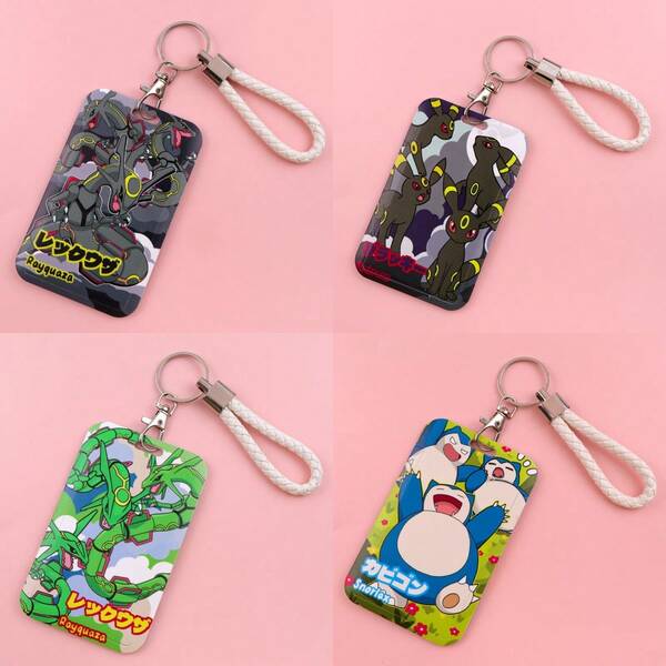 pokemon 1pc Pokemon Anime Cute Evee Neck Strap Lanyard For Keys ID Card Gym Mobile Phone Straps USB Badge Holder DIY Hang Rope Lariat Lanyard Set Gifts Bag Charms Car Teacher Friend Sister Gift Ideas