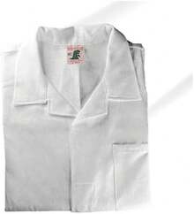 MR. GADGETS Bata de Laboratorio Clásica para Niño, Manga Completa, Clínica, Industrial, 100% Algodón, Bata de Laboratorio para Niño, Escolar, con Bolsillos, Cuello Solapa, Color Blanco. - Burdeos - Ver 7