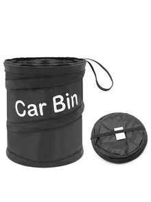 1 Stück - Ein versiegelter und auslaufsicherer Automüllbehälter zur Verwendung im Fahrzeug. Ein kreatives Aufbewahrungsbehältnis zum Aufhängen für Gegenstände, mit Aufbewahrungstasche für die Rückenlehne - Autozubehör, ein Geschenk für Männer.