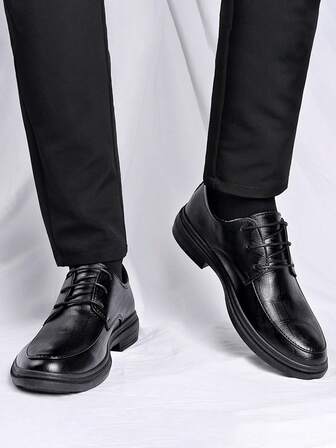 Men's Lace-Up Formal Business Casual Wedding Shoes, New Arrival