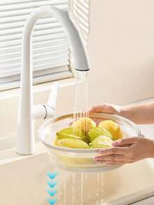 Protetor Antimespirros de Silicone para Micro-ondas, Tampa de Micro-ondas com Orifícios de Ventilação, Tampa de Drenagem de Alimentos e Frutas para Micro-ondas. Serve como Protetor Antimespirros de Alimentos e Escorredor de Cozinha. Essencial de Cozinha. Adequado para Cobrir Pratos de Frutas e Vegetais Próprios para Micro-ondas. Apresenta Orifícios para Ganchos. Lavável na Máquina de Lavar Louça.