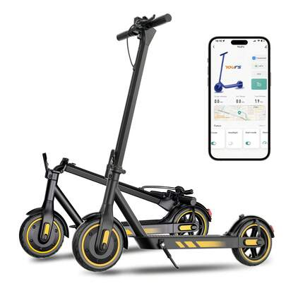 Your Effortless Daily Ride - Stable 10" Folding E-Scooter For UK Adults | 35km Range, 150kg Load