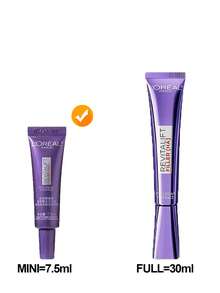 L'Oreal 抗皱专家三重功效眼部护理 - 抚平细纹，紧致眼周肌肤，提亮黑眼圈，旅行装 - 7.5毫升/0.25盎司。 - 紫色 - 查看 8