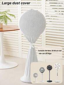 1Pc Electric Fan Dust Cover, Anti-Pinch Flashlight Fan Protective Cover Mesh Cover Dust Cover, Home Appliance Dust Cover Storage Bag, Suitable For School, Office, Home, Travel, Dormitory, Autumn And Winter Storage Home Storage Autumn And Winter Decoration,School Stuff. Decorations. - Multicolor - View 3