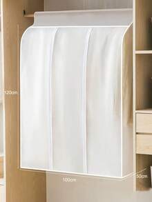 1 Peça Capa de Poeira de Roupa EVA Branca com Zíper, Protetor de Roupas Leve para Pendurar no Quarto, Escritório, Armário e Dormitório, Bolsa de Armazenamento Econômica, Apenas Lavagem Manual ou a Seco, Protetor de Guarda-Roupa | Bolsa de Roupas com Zíper | Armazenamento de Fácil Acesso, Organizador de Roupas Bolsa de Roupa 263 Bolsa Impermeável Bolsa de Armazenamento Armazenamento de Roupas Bolsa de Roupas Cubos de Embalagem Essenciais de Viagem Organizador de Viagem - Multicolorido - Visão 13