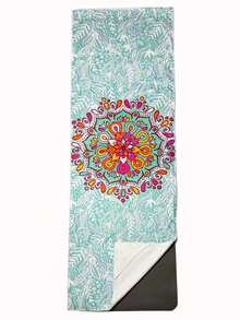 Digitaltryckt ultramjuk mikrofiberyogahandduk - Superabsorberande, snabbtorkande, lyxig textur. Lämplig för pilates, hot yoga, utomhusfitness, inomhusgym och utomhusträning. - Flerfärgad - Visa 20