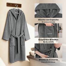 Toalla de Baño de para Hombre y Mujer de Microfibra Ultra Suaves de Baño de Secado Rápido Absorbentes Unitalla para el Hogar Playa,Piscina,SPA(Gris) - Gris - Ver 3
