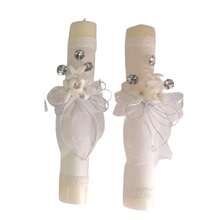 vela para ceremonia matrimonial  velas de boda velas de bendicion matrimonial - Blanco - Ver 1