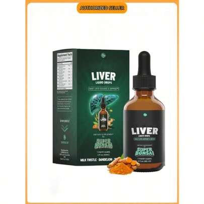Liver Health Solution | Doctor-Formulated Milk Thistle Liquid For Gentle Detox & Cellular Repair | Easy-Absorbing, 30-Day Supply
