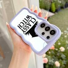 Classy Witch Phone Case Lightweight Shock Resistant Anti Yellow Compatible with iPhone 17 17 Pro 17 Air 17 Pro Max 16 Pro Max 16e 15 Plus 14 13 12 11 XS Max XR X