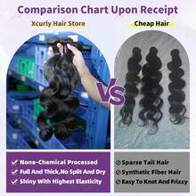 16A Raw Bundles Human Hair Body Wave, 4 Bundles 18 20 22 24 Inch Body Wave Bundles Human Hair, Triple Lifespan Virgin Remy Hair - Natural Black - 查看 7