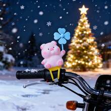 1Pc Bicycle Decoration Animal Windmill - Creative And Cute Style Bicycle Accessories - Ideal For Decorating Bicycles And Mountain Bikes, Can Be Used As A Holiday Gift.