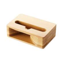 Bamboo Sound Amplifier Stand Suitable For Natural Speakers, Mini Amplifiers, And Smartphone Holders - Multicolor - View 11