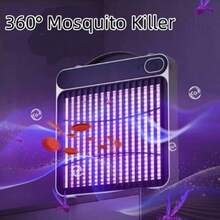 OBOVAY Mosquito Killer Lamp Insect Fly Trap Camping Lantern Electric Mosquito Swatter Outdoor Insect Killer Repellent