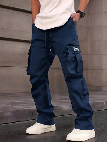 Pantalones cargo deportivos casuales de diseño unisex, de moda y versátiles