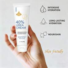 尿素乳霜 40% 管装 3 盎司，适用于干燥皲裂的足部和手部，40% 尿素足部乳液，强效配方 - 白色 - 查看 7