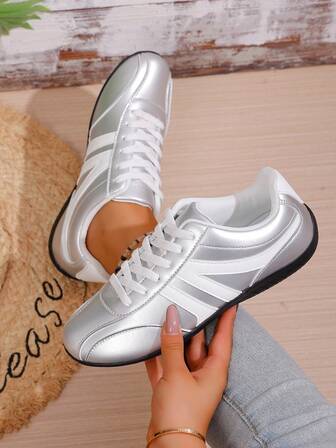 2025 New Women Comfortable Flat Casual Sports Shoes, Suitable For Halloween, All Season Commuting, Autumn New Ladies Tennis Shoes