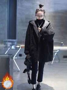 Women Coats - màu đen - Xem 2