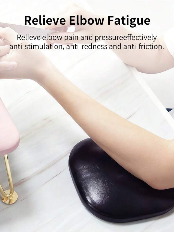 Coussin de coude, coussin de coude doux, coussin de coude pour manucure, coussin de coude, manucure, coussin de coude, fournitures pour manucure, nouveau coussin multifonctionnel pour la main et le coude, coussin de pression à domicile, coussin pour nail art, oreiller en mousse à mémoire de forme pour poste de travail de manucure
