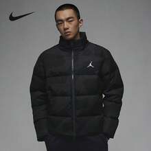 Chaqueta con cremallera y estampado gráfico para hombre - Negro/Gris - Ver 1