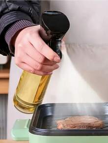 1pc Multi-Purpose Oil Sprayer Bottle, Leak-Proof Olive Oil Mister, High Pressure Spray Bottle, Ultra Fine Mist Refillable Bottle, Oil Sprayer, Refillable Spray Bottle, Lightweight & Shockproof, Various Capacity Options - Multicolor - View 4