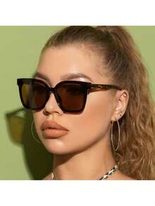 Women's Fashion Glasses - Casual Style, Fashion Glasses - 黑色 - 查看 5