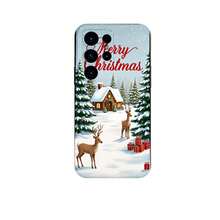 1PC Phone Case ,  Merry Christmas Deer House Snow , Stylish Phone Case, Phone Decoration, All-around Lens Protection, Creative Small Gift, Funny Gift for Boys and Girls - Schwarz - Übersicht 6