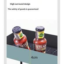 5 - carrito de cocina de cinco pisos con ruedas - organizador móvil de plástico duradero para bocadillos y libros y organización del hogar - fácil montaje, ahorro de espacio - diseño de Sala de estar, dormitorio, cocina, utilidades multifuncionales | estanterías abiertas | estructura robusta de ruedas - Blanco - Ver 4