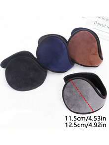 1 Stück Herren und Damen Winter Warm Plüsch Ohrenschützer für Outdoor Radfahren Skifahren, Warme Ohrenschützer, Geeignet für Herren und Damen, ideale Wahl als Geschenk - Verschiedenfarbig - Übersicht 7