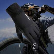 1 Pair Touchscreen Gloves, Warm Thermal Lined, Windproof, Water-Resistant For Men & Women, Suitable For Cycling, Driving, Motorcycle, Outdoor In Winter