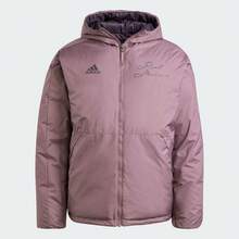 Adidas REAL SZN DW JK Men's Hooded Warm Winter Jacket, Sports Down Jacket IT3770 - Dark Gray Fig - View 1