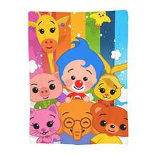 Soft Throw Blanket Super Plim Plim Premium Flannel Fleece Lightweight Blanket Warm Plush Blankets All Season Use  Room Accessory - 豐富多彩的 - 查看 2