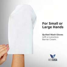 Adult Washcloths - Unique  Body Wipes Shaped Like A Glove - Unscented, Premoistened Wet Wipes - Pack Of 10 Wash Cloths,25838107 - 黑色 - 查看 2