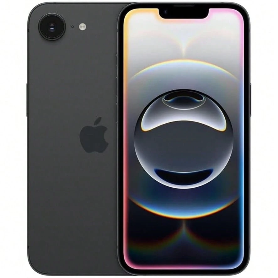 Certified Refurbished - Apple IPhone 16e 128GB 6.1" 5G AT&T Only, Black - màu đen - Xem 1