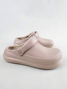 Women's Warm Waterproof Winter Shoes, Suitable For Indoor Housework, Outdoor, EVA WaterproWinter Shoesoes With Thick Sole, Non-Slip, Warm Nursing Shoes, Office Work Shoes, Autumn/Winter