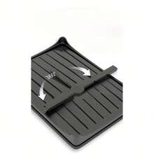 [Heavy-Duty Under-Sink Drainable Dish Rack]Multi-Layer Design, Stores Plates/Bowls/Cups/Tableware | Built-In Drainage System, Anti-Clogging No Water Accumulation, Kitchen Storage Essential | Space-Saving, Fits Small Kitchen Cabinets, Modern Black Stylish Look | Easy To Clean No Dirt Hiding, Strong Load-Bearing Durable, Must-Have For Kitchen Organization Kitchen Items Kitchen Accessories Kitchen Tools