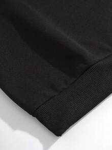 Sudadera holgada de felpa con estampado de eslogan de pingüino lindo para mujer, con estilo universitario y vibraciones juveniles. Adecuado para correr, relajarse, reuniones, fiestas, estilo callejero y uso al aire libre, otoño/invierno