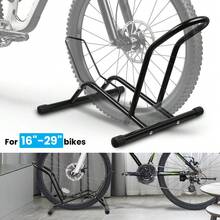 Bike Floor Stand Parking Rack 16-29" Wheel Stand Bicycle Storage Stand - Black - View 4