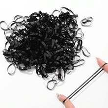 1000pcs 3mm Black Elastic Hair Ties, Mini Rubber Bands For Ponytail, Suitable For Braids,Stocking Stuffers,Stocking Fillers,Stocking Stuffers For Women,Stocking Fillers Women,Christmas Gifts,Gifts,Christmas Stocking Fillers,Gifts For Women,Gift,Christmas Gift,Stocking Stuffers For Adults,Stocking Fillers For Adult,Hair Stuff,Women's Accessories,Stocking Stuffer,Coming-Of-Age Hair Accessory,Christmas Hair Accessories,Gift Ideas For Women,Beauty Stocking Fillers,Christmas Gifts For Women