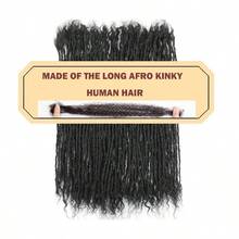 D8-12 Inch Sister Locs Human Hair Handmade Interlock Locs Curly Tips Sister Locs Real Human Hair Microlocs Extensions Permanent Dreadlock Extensions Natural Soft Looking 0.2cm10 Inch-10 Strands - 1B02cm - View 6
