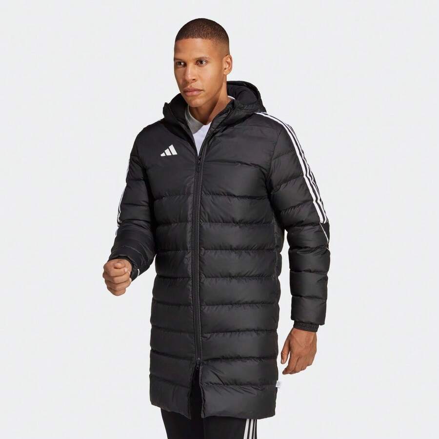 Adidas TIRO23L LNGDWN Men's Sports Down Jacket HS7238 - Black - View 1