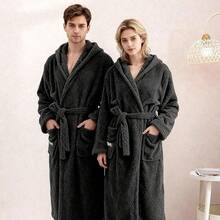 Bathrobe - Black - View 7