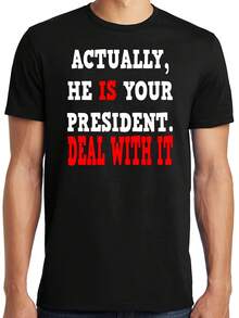 Big Guys Rule Big And Tall Funny Actually He Is Your With It T Shirt - Style 12 - View 1